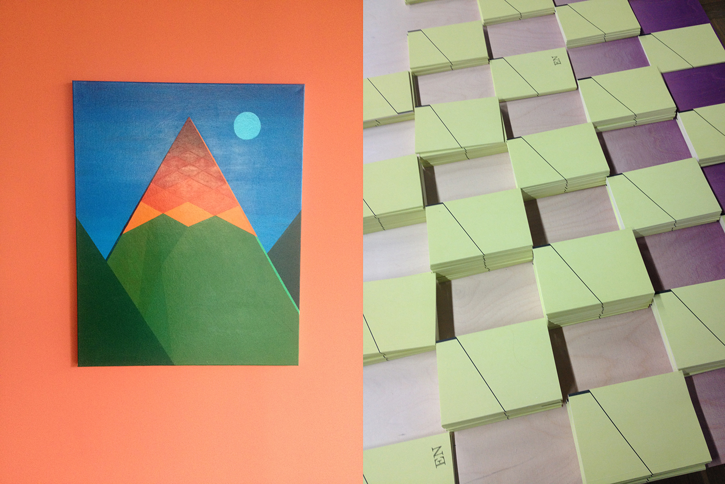 prace artystek Justyny Gryglewicz i Anny Pichury