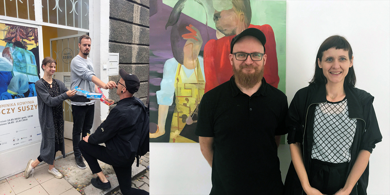 powitanie ptasim mleczkiem, Łukasz Dziedzic i Joanna Rzepka-Dziedzic - Galeria S